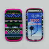 Hard Case 3-Piece Geometric Pattern for Galaxy S3 I9300