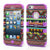 Hard Case 3-Piece Geometric Pattern for iPhone 4 / 4S