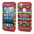 Hard Case 3-Piece Geometric Pattern for iPhone 4 / 4S