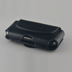 Small Leather Case Holster Cover Side Pouch with Belt Clip