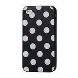 Gel Case Polka Dots for iPhone 4 / 4S