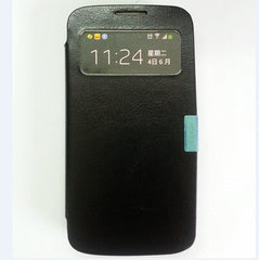 Leather Wallet Smart Stand Case with Auto Wake Up Sleep Function for Samsung Galaxy S4 i9500
