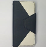 Leather Flip Pouch Wallet Cover Triangle Design for iPhone5/5S