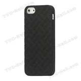 Gel Case Woven Pattern for iPhone 5 / 5S